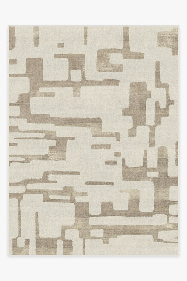 Holme Ivory & Natural Rug | Ruggable