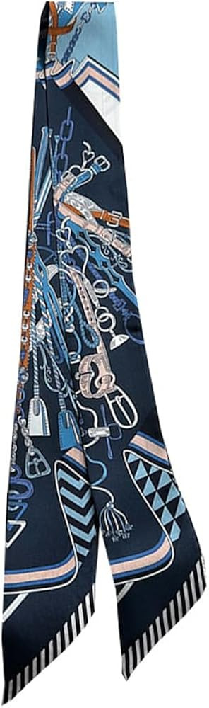 JERLA 100% Mulberry silk Scarf Head Hair Ribbon Handbag Handle wrap Tie Bundle Neckerchief Scarf ... | Amazon (US)