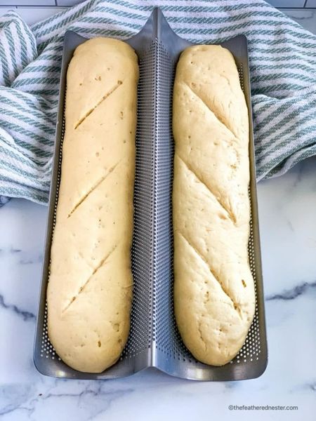 🥖 Introducing the French Bread Baking Pan! Bake delicious, crusty loaves at home with ease. Get yours today! 

#LTKFindsUnder100 #LTKHome #LTKFindsUnder50