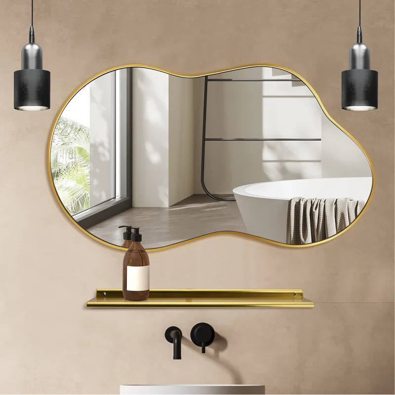 Ivy Bronx Cloud Shaped Metal Wall Mirror & Reviews | Wayfair | Wayfair North America