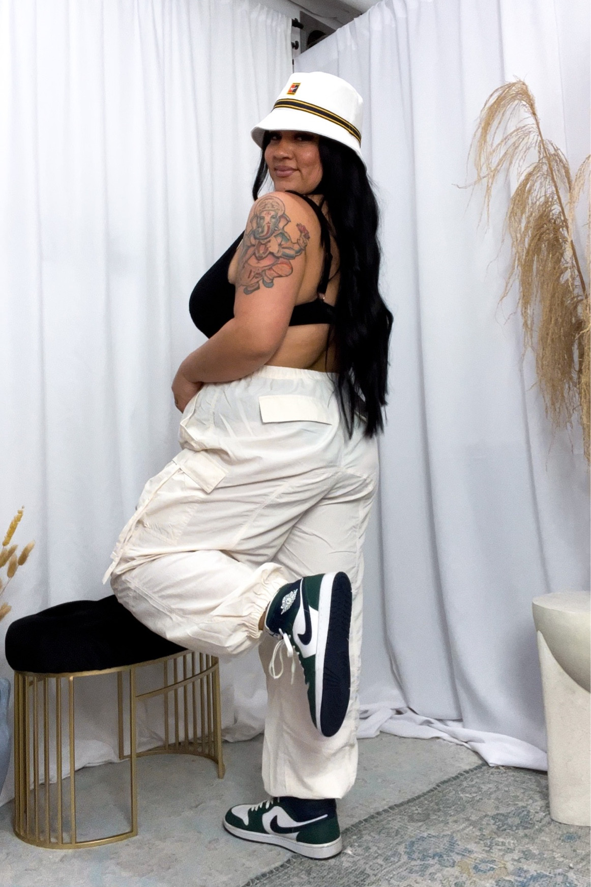 Size xl pants
Size 16 bikini 
Size 2x panties 

Festival outfit 
Plus size festival baddie 
Streetstyle fashion 
Streetwear 

#LTKFestival #LTKcurves #LTKswim