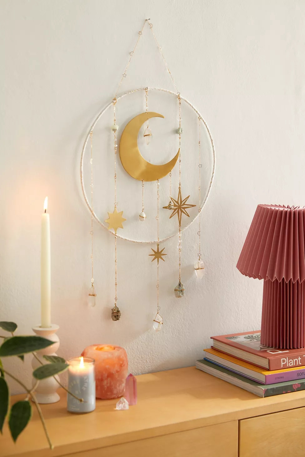 Ariana Ost Moon & Stars Crystal Wall Hanging | Urban Outfitters (US and RoW)
