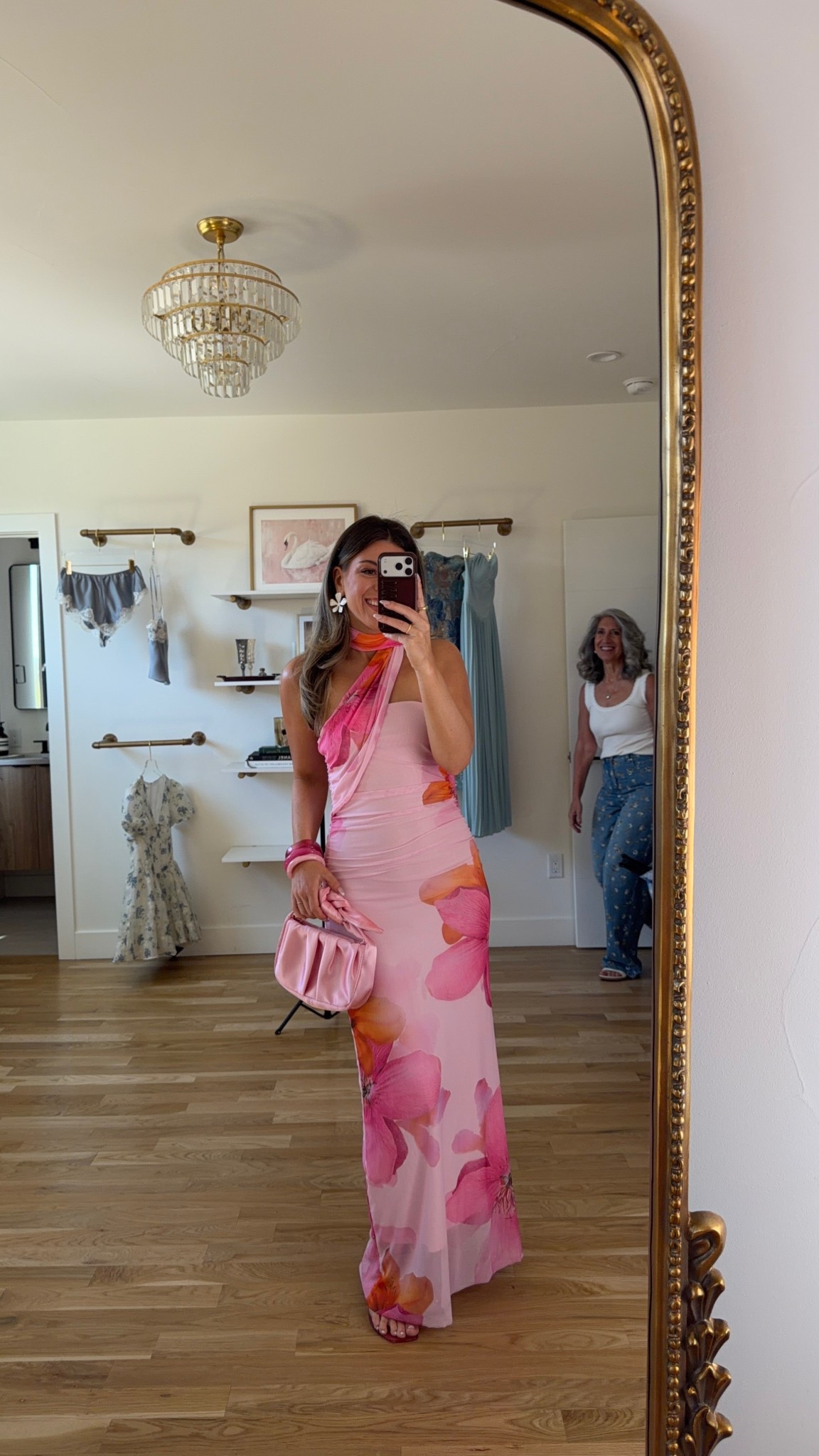 pink printed design dress with a scarf

i did my normal size smal

formal attire
black tie 
strapless gown
wedding guest 
special occasion
formal occasion 

#LTKStyle #LTKDress 

#LTKootd