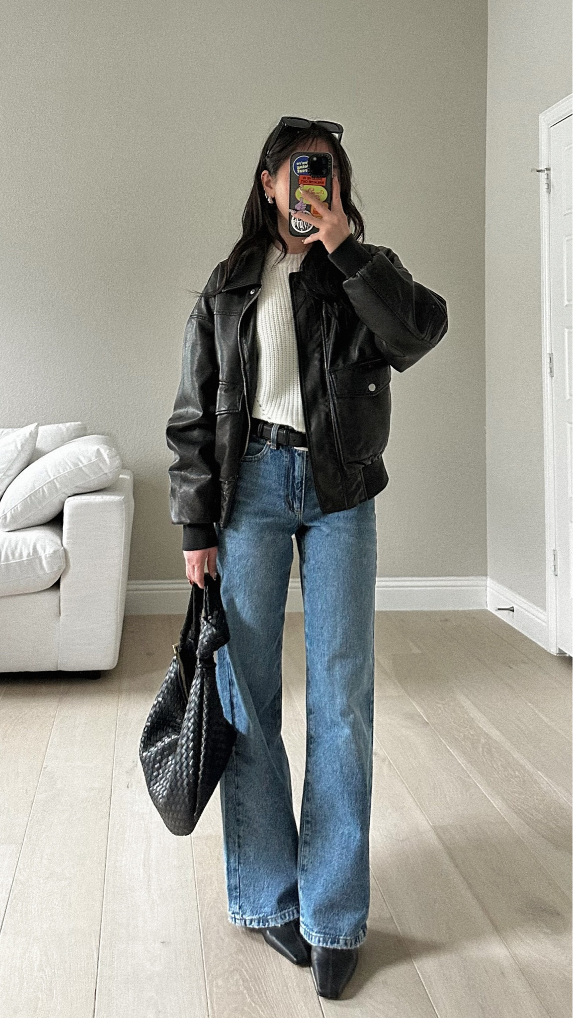 jeans size 00 short (i’m 5’2) 
boots are old from NAKD

#LTKstyletip #LTKitbag