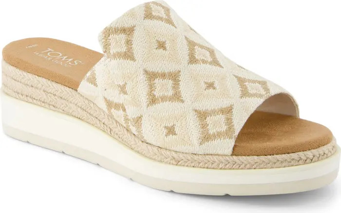 TOMS Margo Espadrille Wedge Slide Sandal (Women) | Nordstrom | Nordstrom
