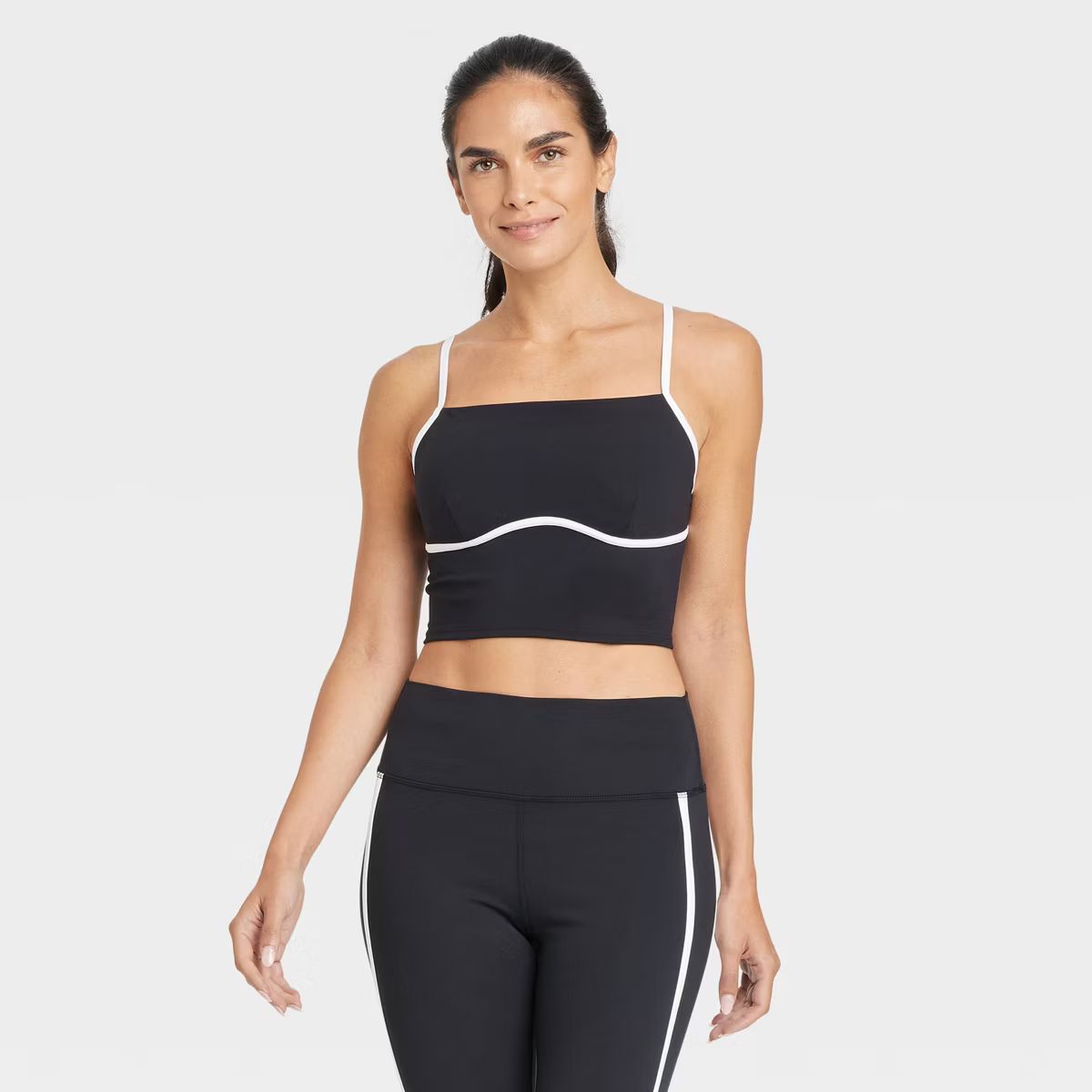 Women's Piped Cropped Tank Top - JoyLab™ | Target