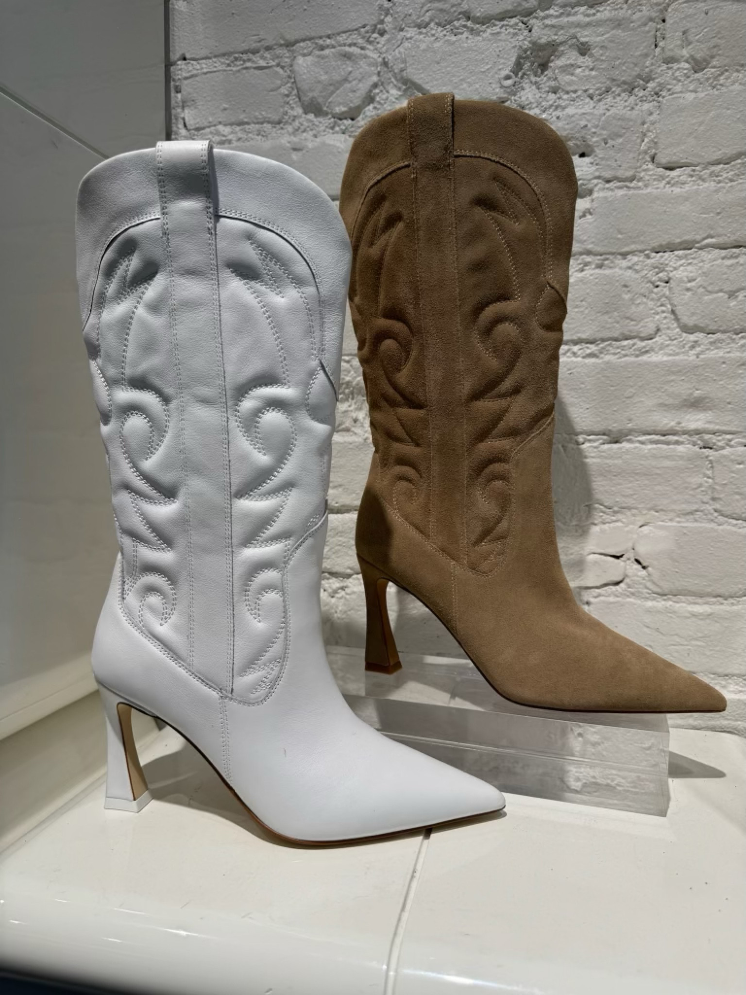 Steve Madden - cowboy boots - heels 

#LTKShoeCrush #LTKStyleTip #LTKSeasonal