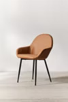 Remy Faux Leather Arm Chair | Urban Outfitters (US and RoW)