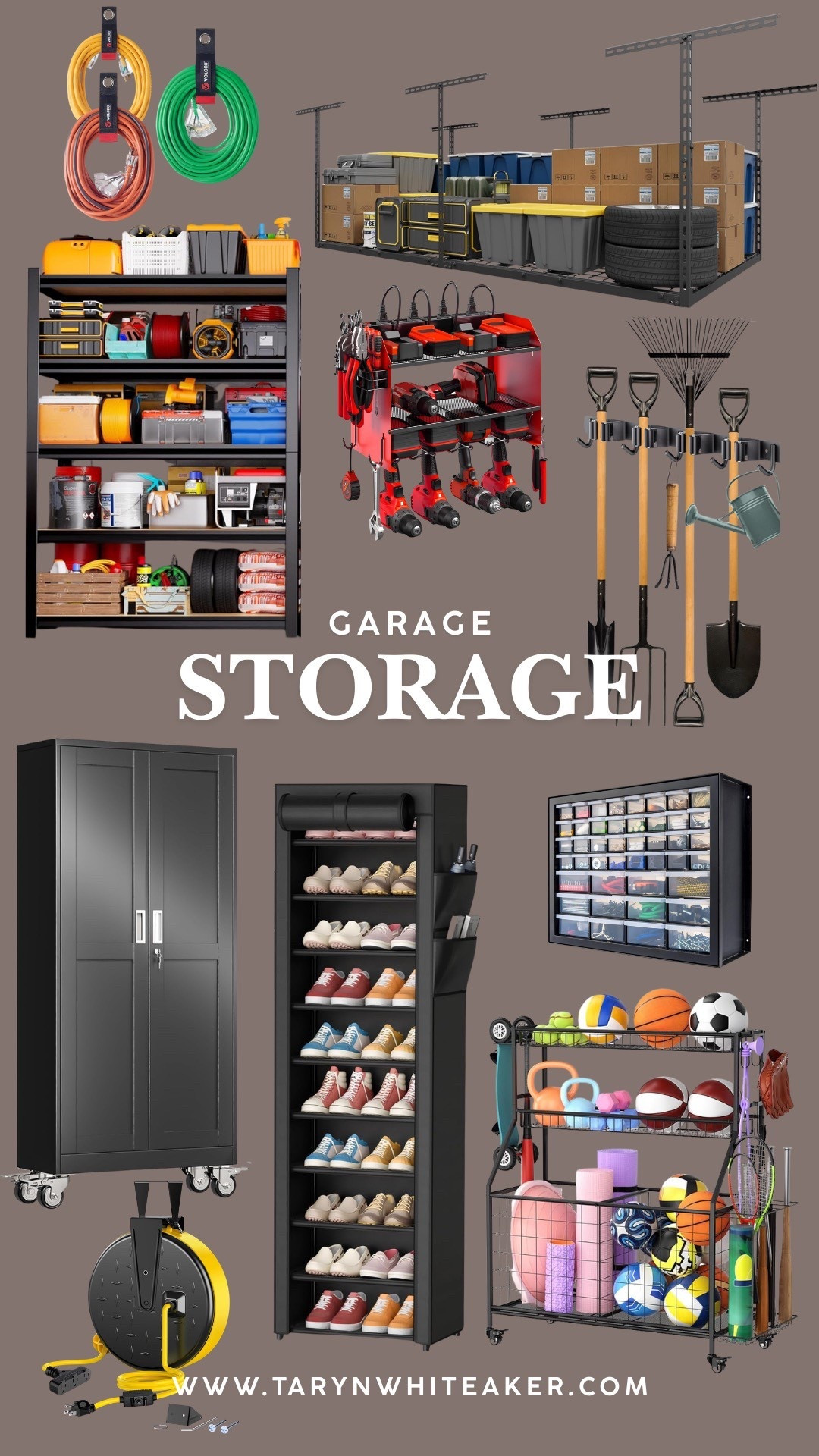 Garage storage ideas that instantly make your space feel organized. From heavy duty shelving to ceiling racks and tool organizers, these are some of the best solutions for maximizing garage space.

garage storage ideas, garage organization, garage shelving, overhead garage storage, tool storage, garage cabinets, garage wall storage, garage organization systems, home organization

#LTKSeasonal #LTKHome
