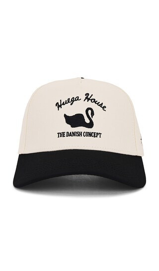 Huega House Vintage Swan Hat in Cream. | Revolve Clothing (Global)