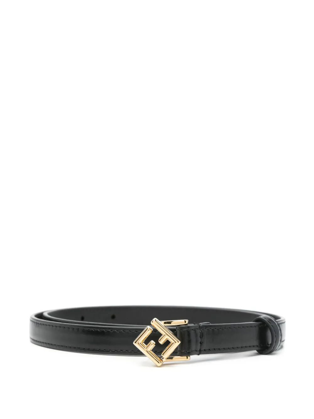 FENDI FF Diamonds Belt | Black | FARFETCH | Farfetch Global