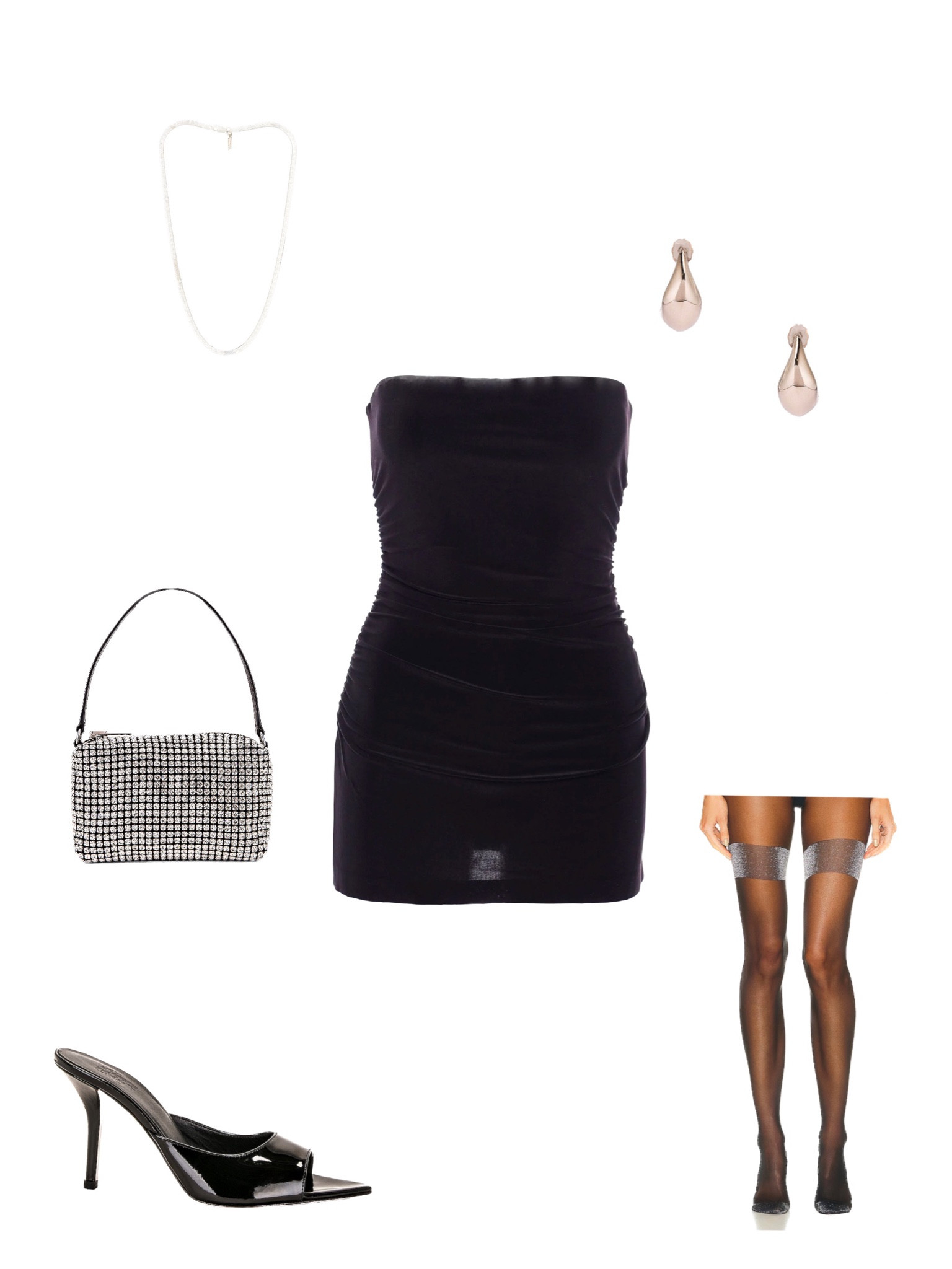 Perfect night out to dress up in the cutest mini dress :) mini black dress with sparkly tights :) #competition #ltkfind 

#LTKFind