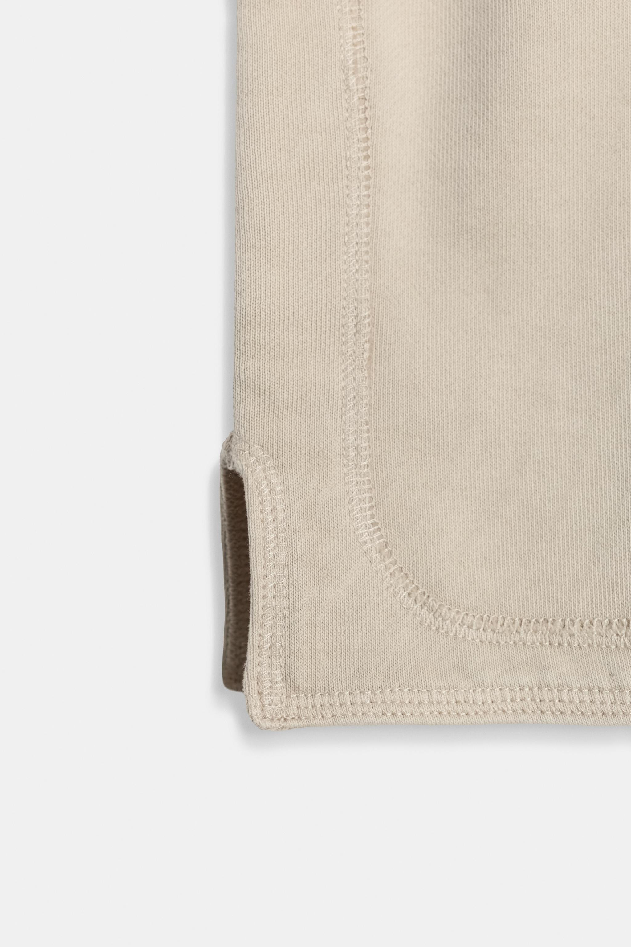 CROPPED FADED-EFFECT T-SHIRT | Zara UK