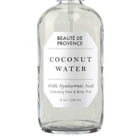 | Face & Body Mist Spray - Hydrating Coconut Water With Moisturizing Hyaluronic Acid | Instant Co... | Amazon (US)