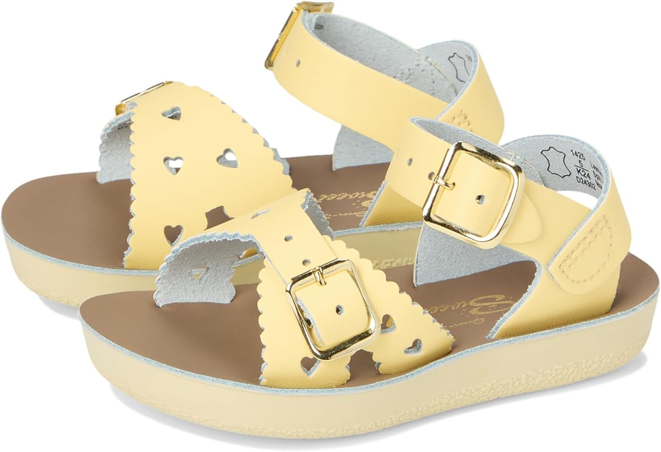 Sun-San SWEETHEART Little Kid Leather Sandals | Amazon (US)