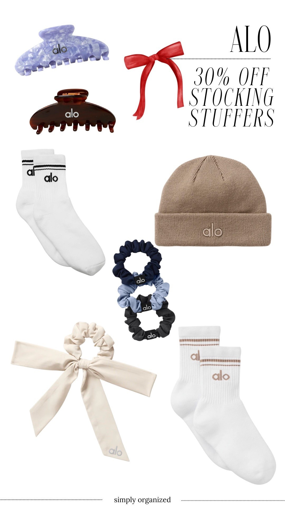 Alo’s 30% off sale is the perfect time to stock up on luxe stocking stuffers. From cozy socks to skincare and accessories, these pieces make gifting easy and elevated this holiday season.

#LTKHoliday #LTKootd #LTKActive