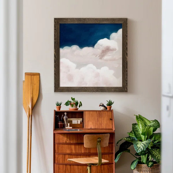 Cloudy Night I - Picture Frame Painting | Wayfair North America