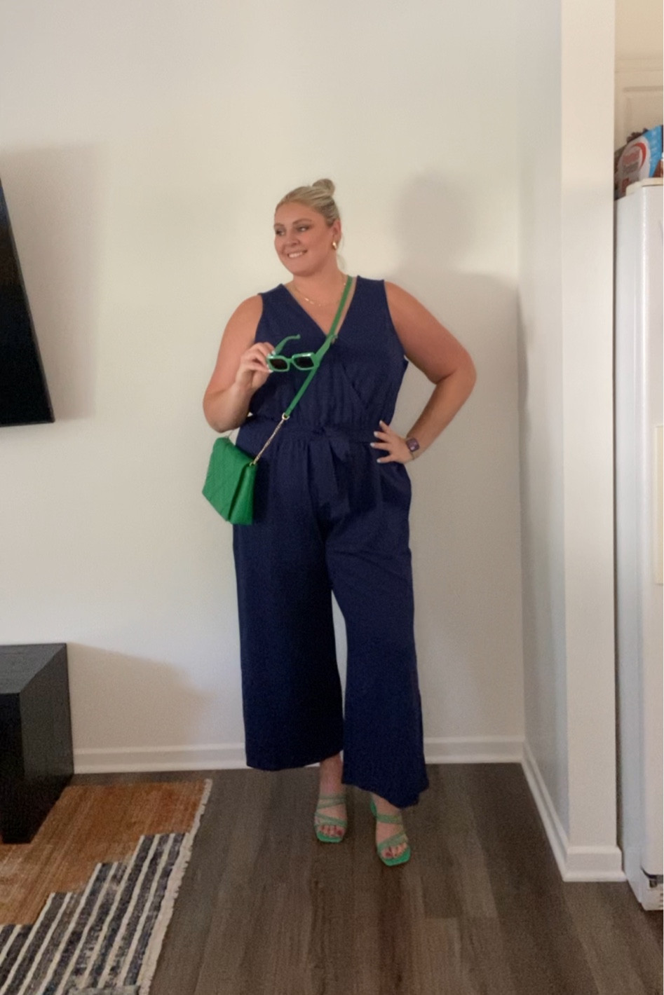 Another summer jumpsuit! Dress it up or down!

#summer #jumpsuit #summervaca #plussizefashion #curvyfashion #plussize #plussizeoutfit 

#LTKunder50 #LTKstyletip #LTKcurves