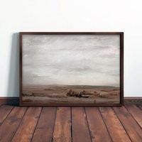 John Constable | 1776 Vintage Muted Landscape Painting Wall Art Decor Antique Historical Housewarming Or New Home Gift Ls46 | Etsy (US)