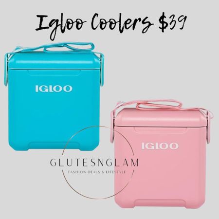 Igloo hard sided coolers are on sale under $40. Summer style, summer ice coolers, hard sided coolers  

#LTKFindsUnder50 #LTKSeasonal #LTKSaleAlert