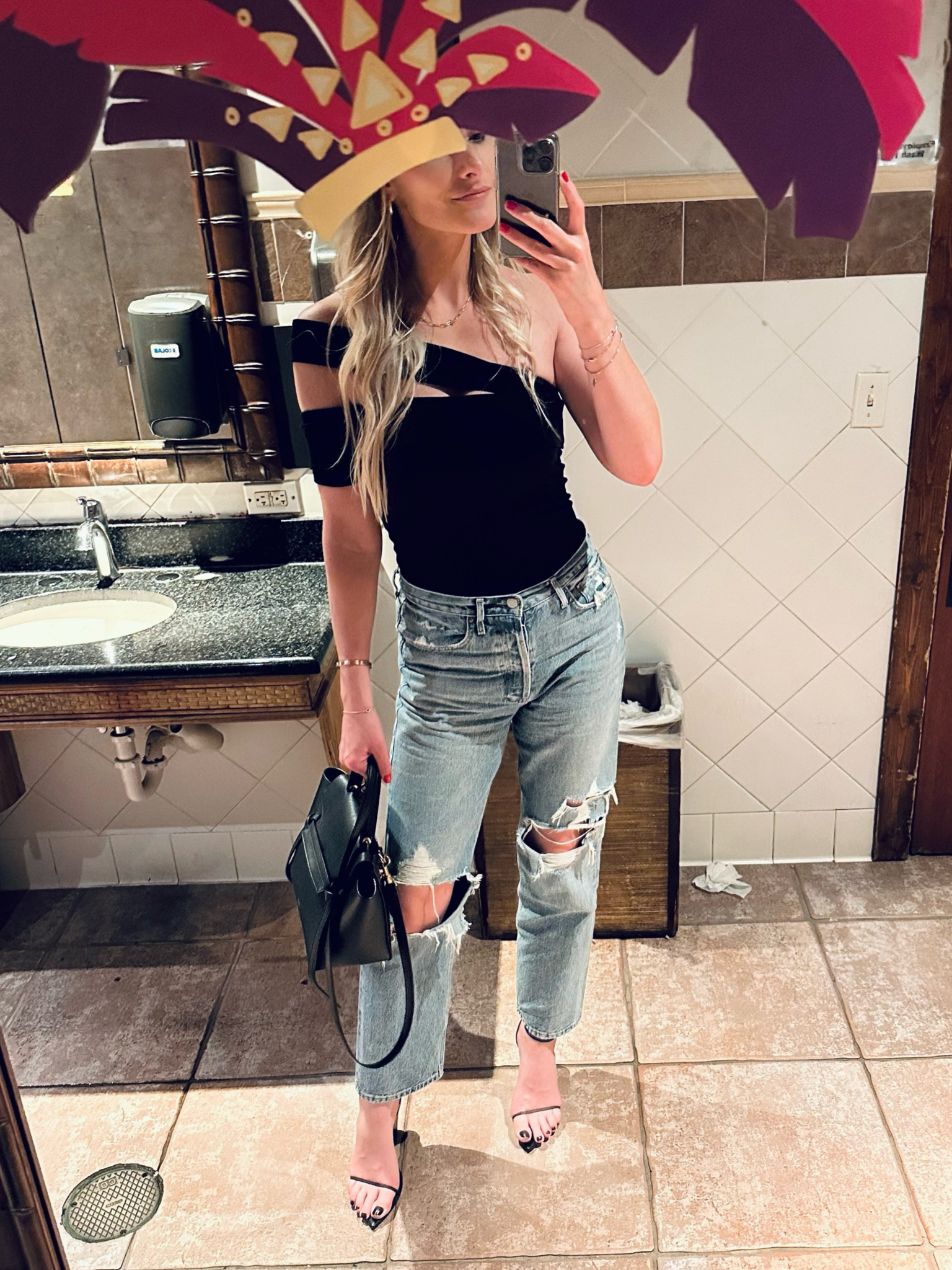 Birthday outfit, agolde jeans, 90’s jeans, Raye wedges, agolde bodysuit, black bodysuit 


#LTKstyletip #LTKsalealert #LTKFind