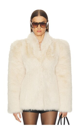 Camila Coelho Estela Coat in Ivory. - size XS | Revolve Clothing (Global)