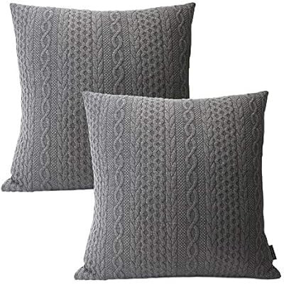 Juego de 2 fundas de cojín Booque Valley supersuaves | Amazon (US)