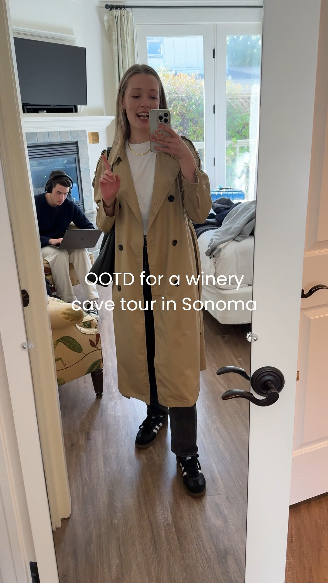 Wine tasting ootd 

#LTKTravel #LTKSeasonal