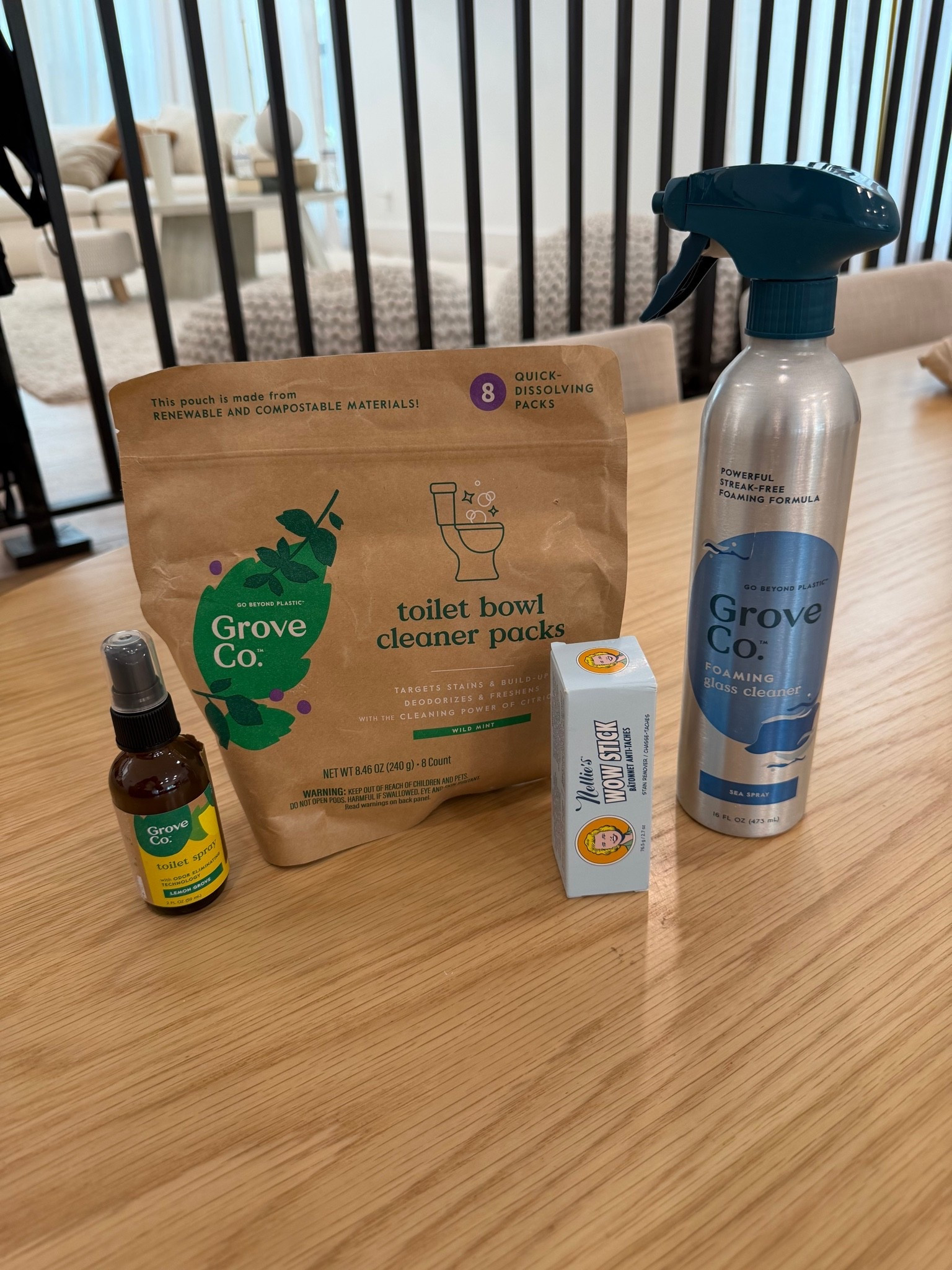 🌿 I’ve been slowly swapping out everyday cleaning products for cleaner, more sustainable options, and these Grove Co. favorites have been such a great find. From the foaming cleaner to the toilet bowl packs, everything is easy to use, smells fresh, and helps keep the house feeling clean without all the extra waste.

Poco a poco he cambiado algunos productos de limpieza por opciones más sostenibles y estos de Grove Co. me han encantado. Son fáciles de usar, huelen rico y ayudan a mantener la casa limpia todos los días.🍃

Follow me on Instagram and YouTube
@kirasfashionfinds 💚

#LTKHome #LTKvlog
