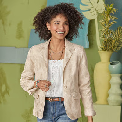 Classy Days Blazer | Sundance Catalog