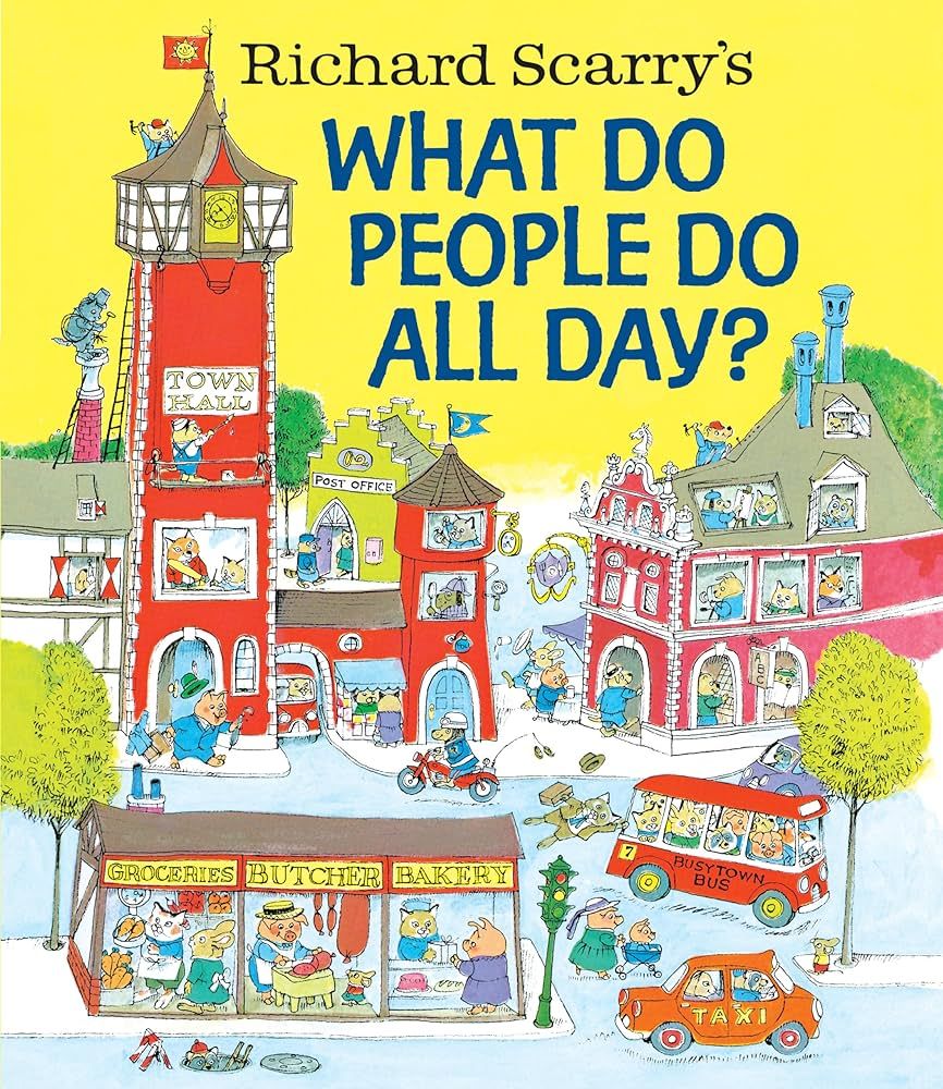 Richard Scarry's What Do People Do All Day? (Richard Scarry's Busy World) | Amazon (US)