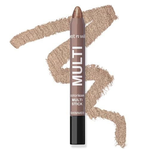 wet n wild Color Icon Cream Eyeliner Eyeshadow Multi-Stick, Moisturizing, Nourishing Velvety Cream-to-Powder Buildable & Blendable Formula, Cruelty-Free & Vegan - Brown Sugar | Amazon (US)