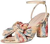 Loeffler Randall Women's Camellia-PLFA Heeled Sandal, Butter Multi Floral, 11.5 Medium US | Amazon (US)