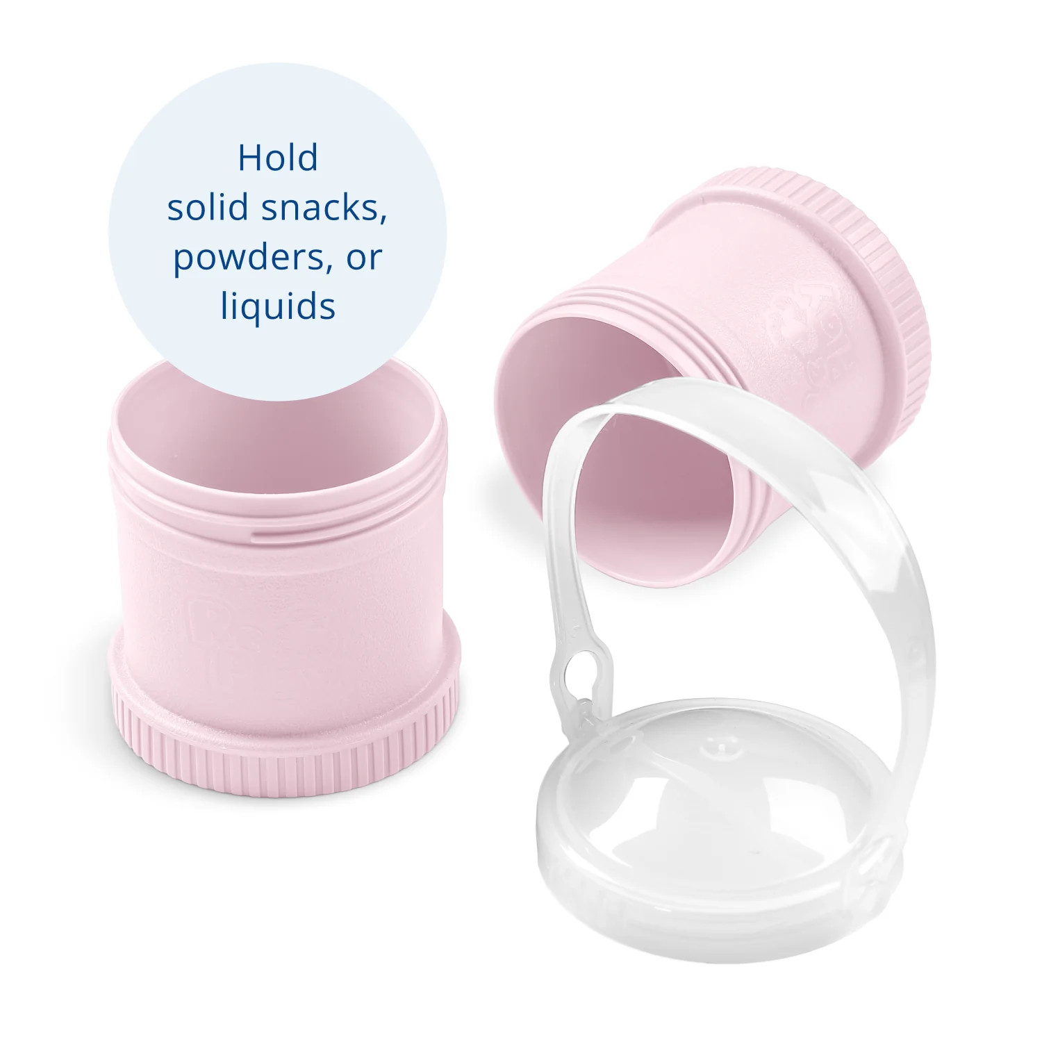 Snack Stack w/ Travel Lid USA Made from Recycled Materials | Re-Play