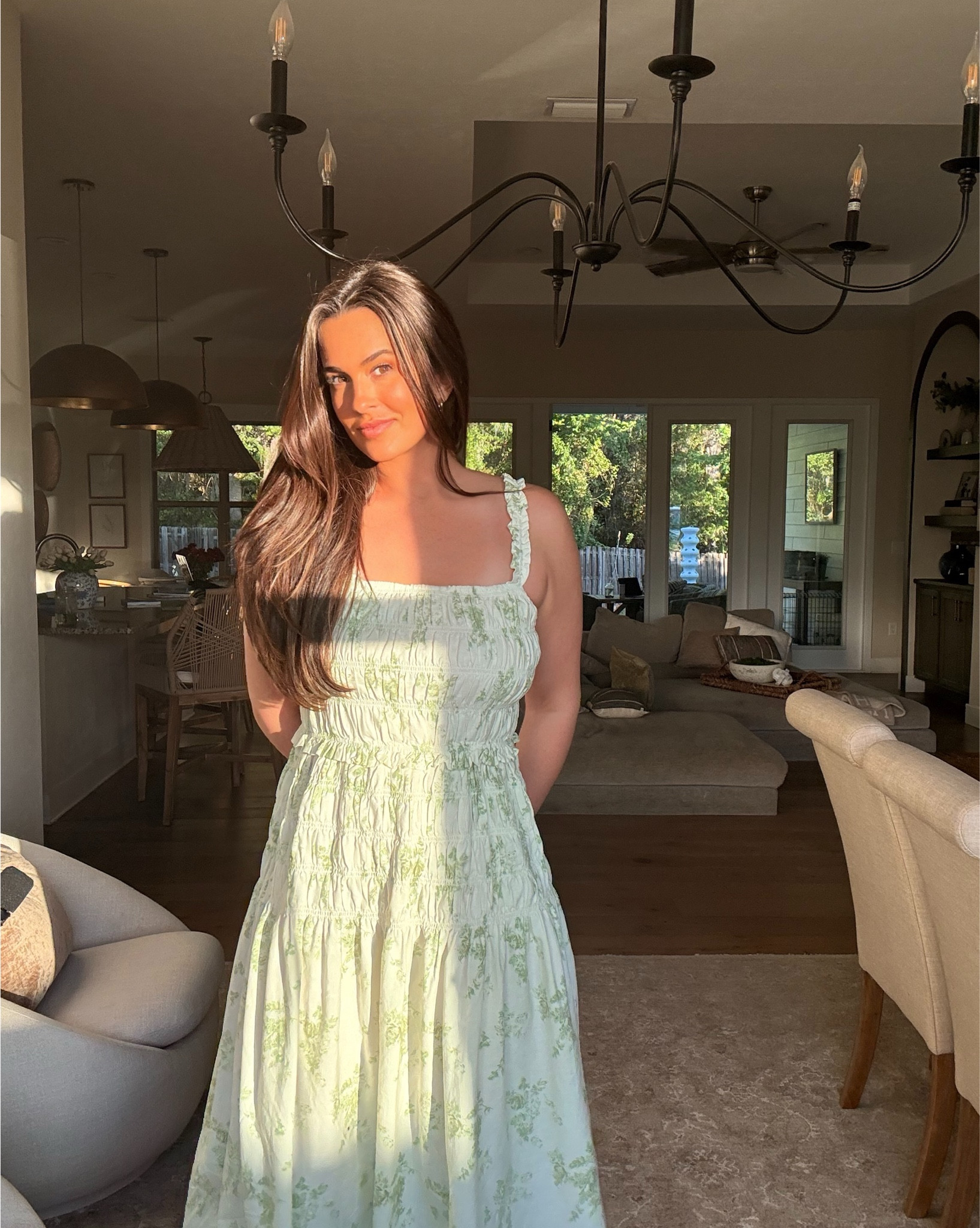 This ones is definitely going to be a summer staple. The perfect garden maxi sun dress

#LTKootd #LTKMidsize #LTKTall