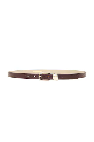 petit moments Sleek Belt in Brown Croc from Revolve.com | Revolve Clothing (Global)