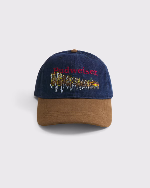 Men's Budweiser Baseball Hat | Men's Accessories | Abercrombie.com | Abercrombie & Fitch (US)
