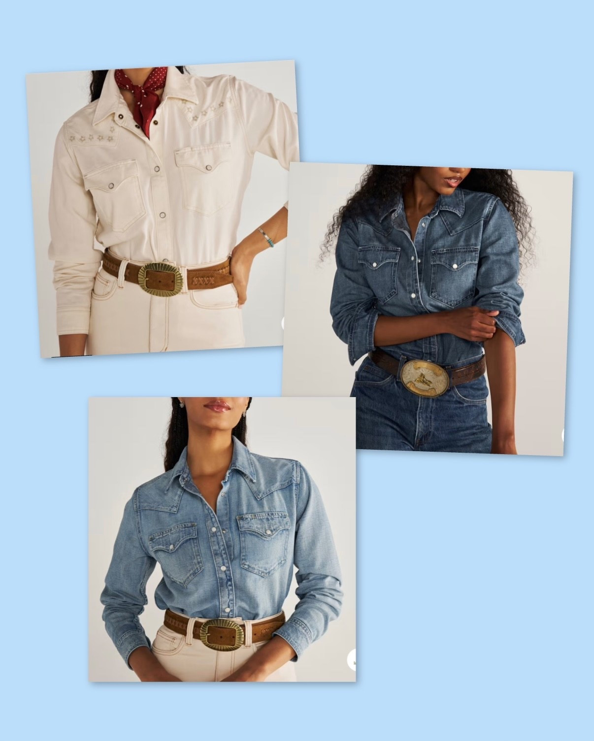 Pearl button western tops!

#LTKOver40 #LTKgrwm