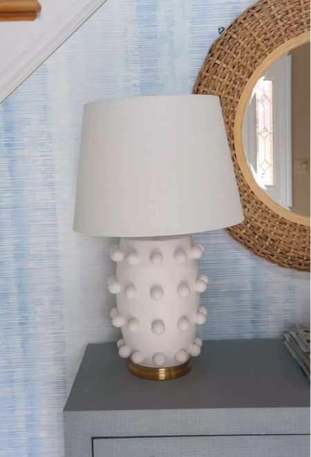 Obsessed with this entry table lamp!🤍🩵

#LTKstyletip #LTKhome
