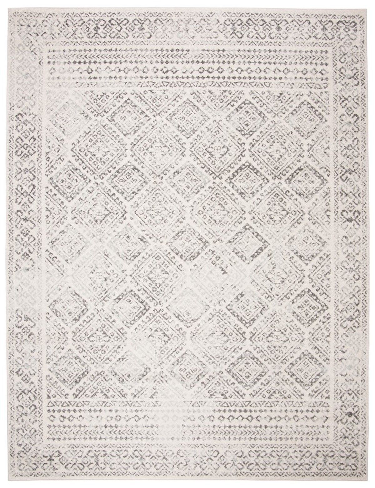SAFAVIEH Tulum Ophelia Bordered Geometric Area Rug, 12' x 15', Ivory/Grey | Walmart (US)