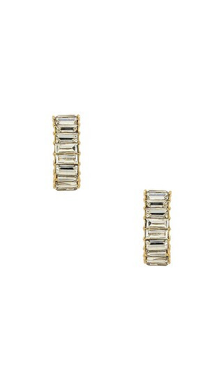 Miley Earrings in Crystal | Revolve Clothing (Global)