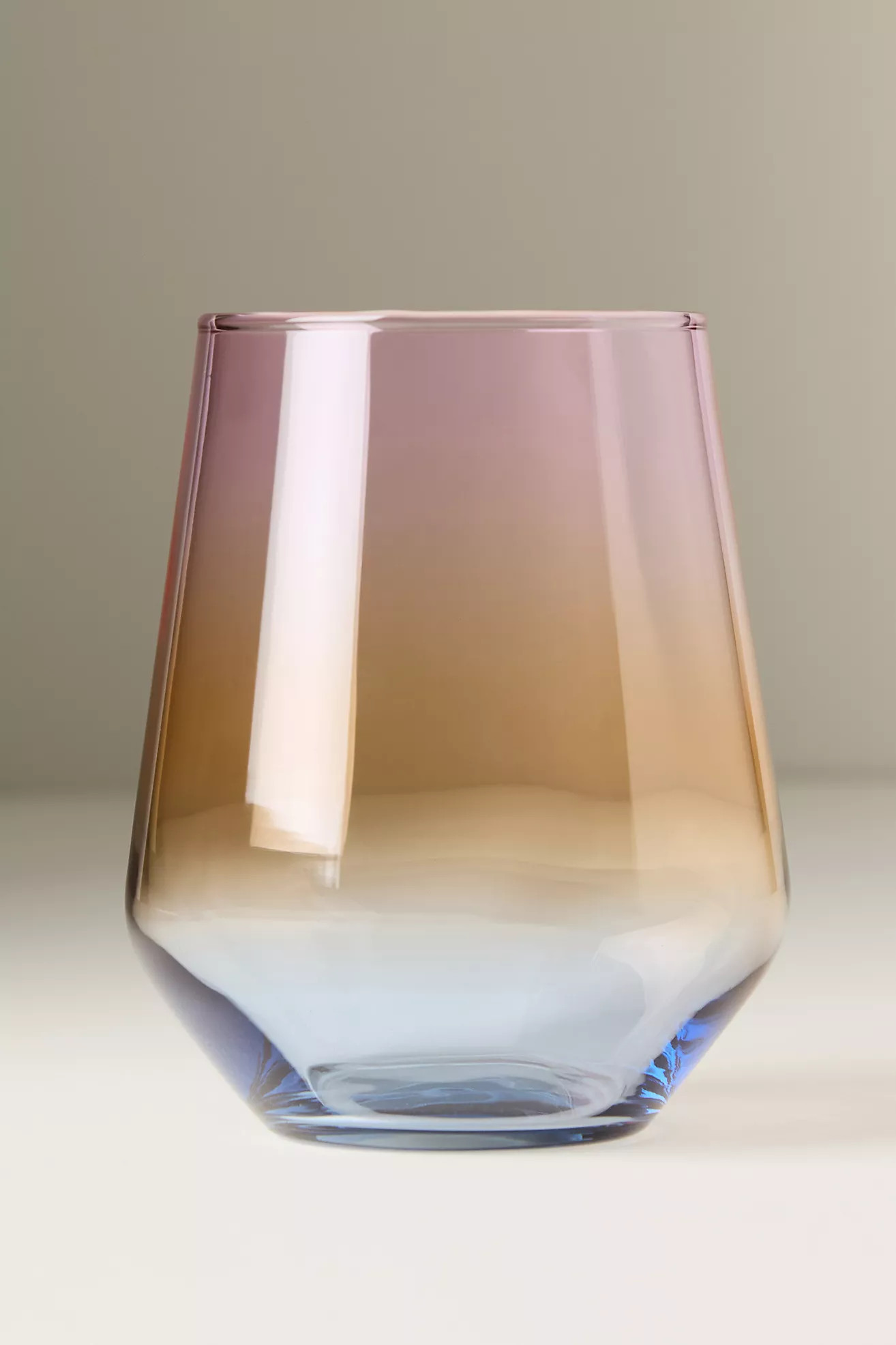 Alba Stemless Wine Glasses, Set of 4 | Anthropologie (US)