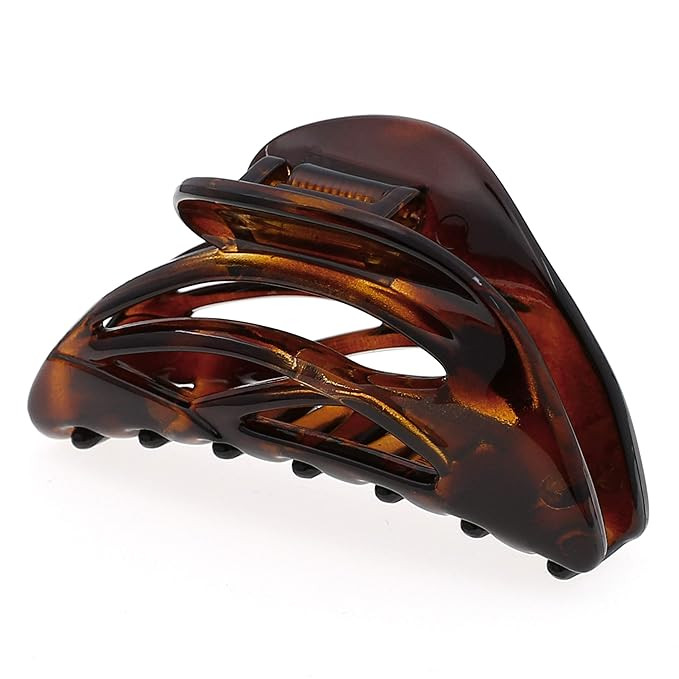Camila Paris CP2297 French Hair Clip for Women, Small Dolphin Tortoise Shell, Girls Hair Claw Cli... | Amazon (US)