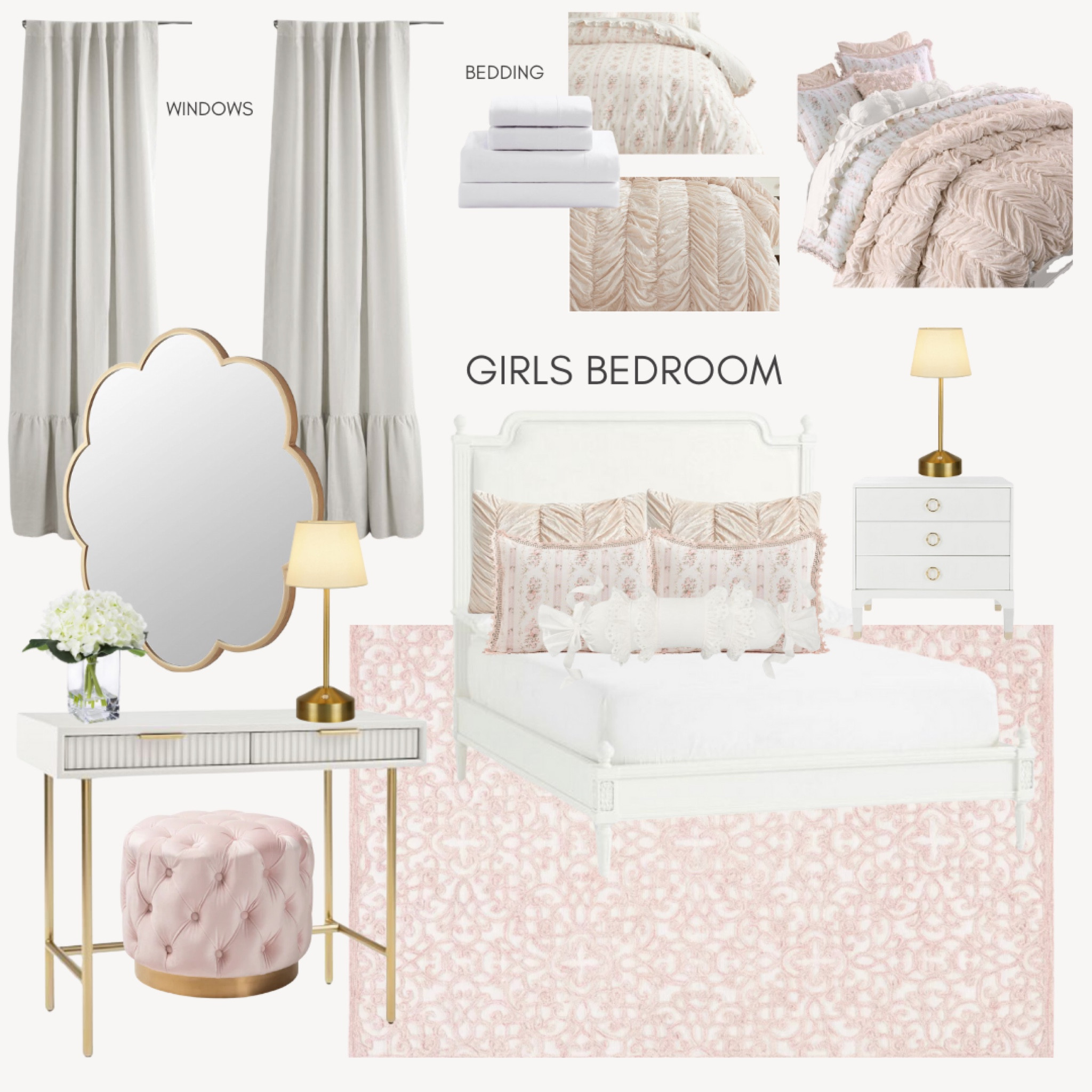 Love shack fancy  girls bedroom spaces! 

#LTKFamily #LTKKids #LTKHome