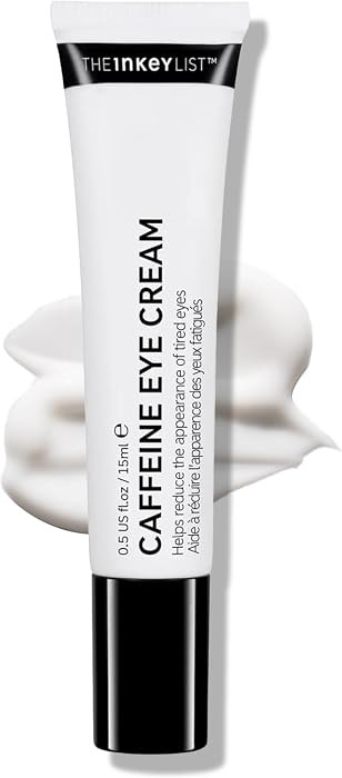 The INKEY List Caffeine Eye Cream, Reduce Eye Puffiness and Dark Circle, Blur Fine Lines, 0.5 fl oz | Amazon (US)