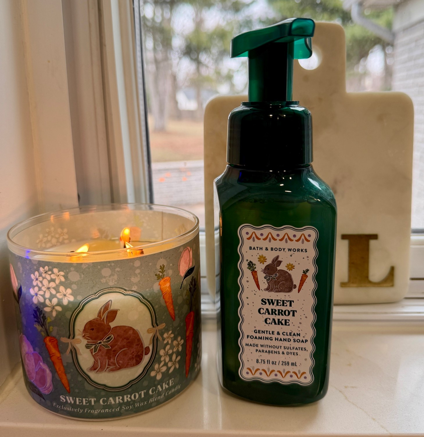 Spring reset but make it ✨aesthetic✨
Obsessed with this Sweet Carrot Cake set — your whole house will smell like a cozy bakery 🥕🕯️

Linking my current fave hand soap + candle combo 🤍

#LTKdayinmylife #LTKSeasonal #LTKHome