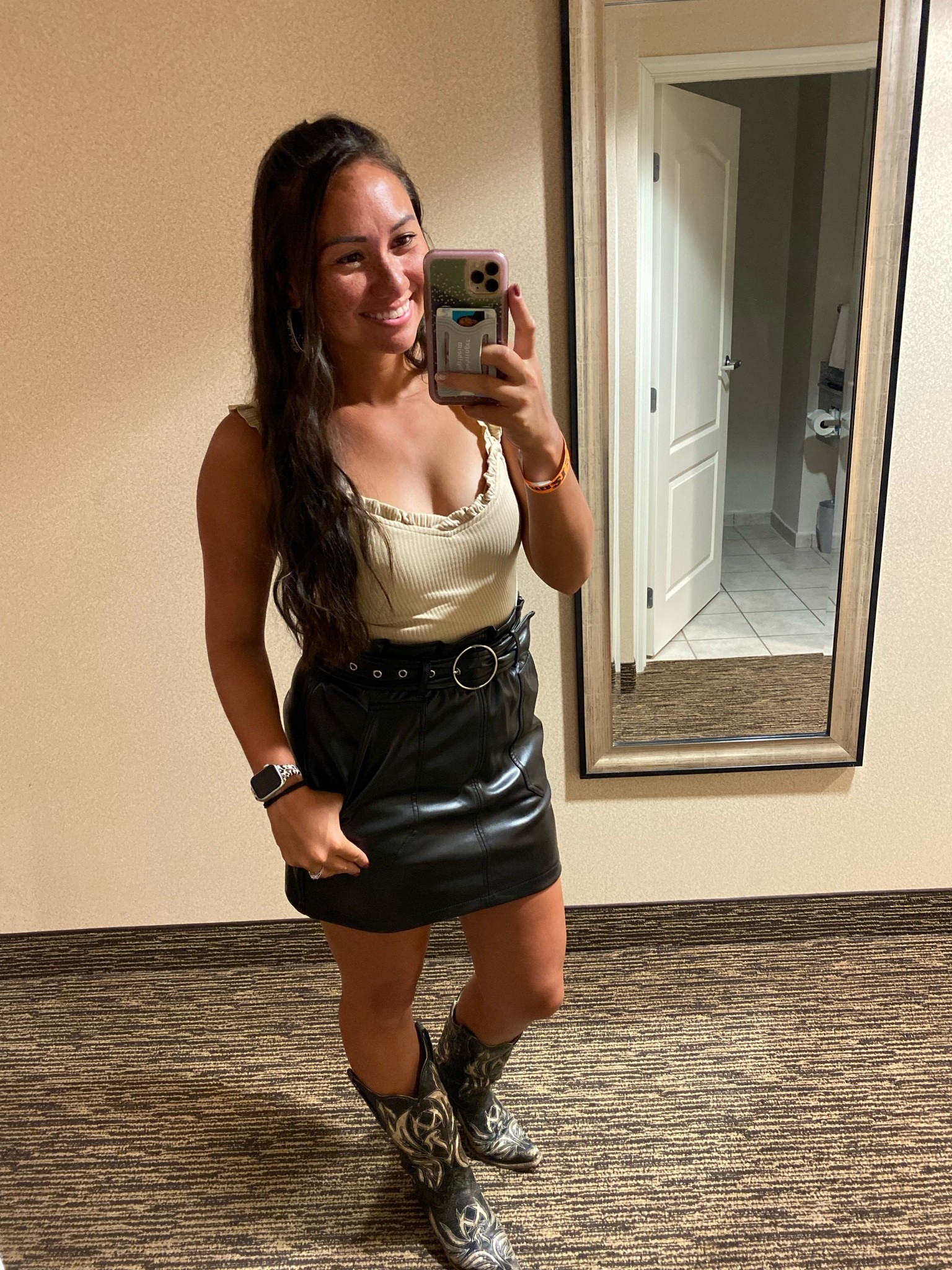Morgan Wallen concert look! Bodysuit from Pink Lily (this color isn’t available anymore but others are!), skirt from NanaMacs, and boots are Corral from a local store! Linked similar options here!

#LTKSeasonal #LTKunder50 #LTKstyletip