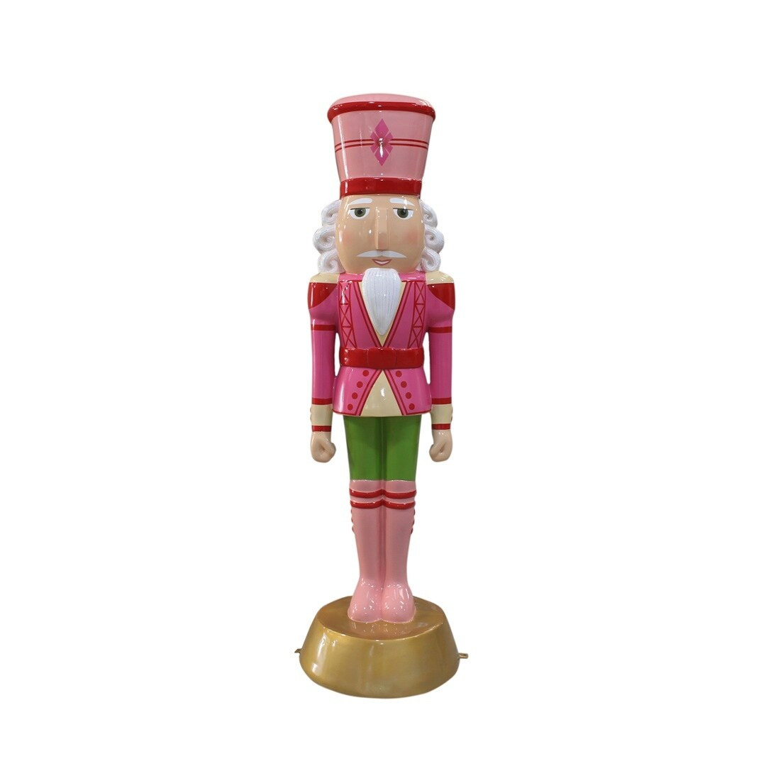 Nutcracker 6ft Life-Sized Statue Outdoor and Indoor Christmas Decoration | Bed Bath & Beyond