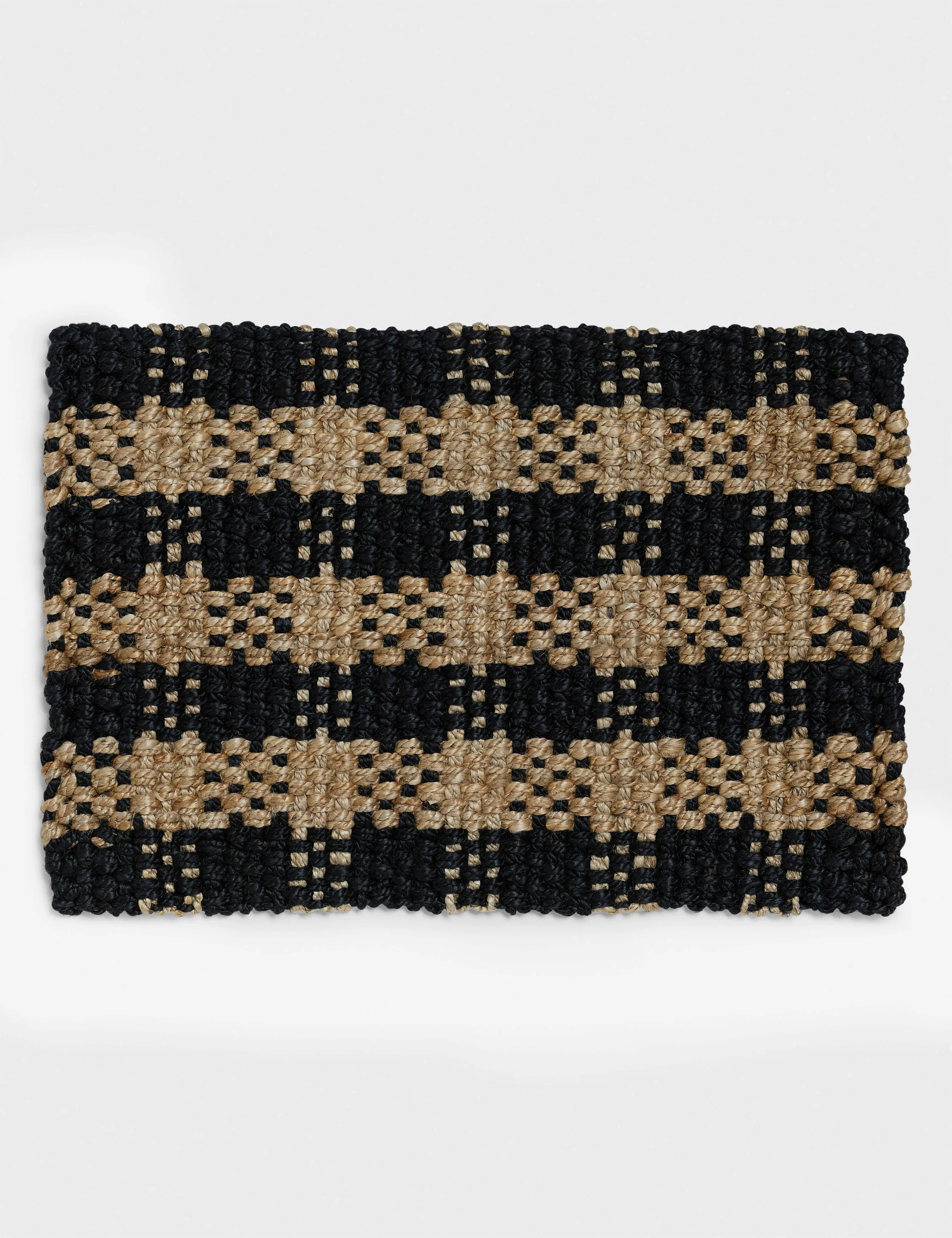 Hatcher Handwoven Jute Doormat | Lulu and Georgia 