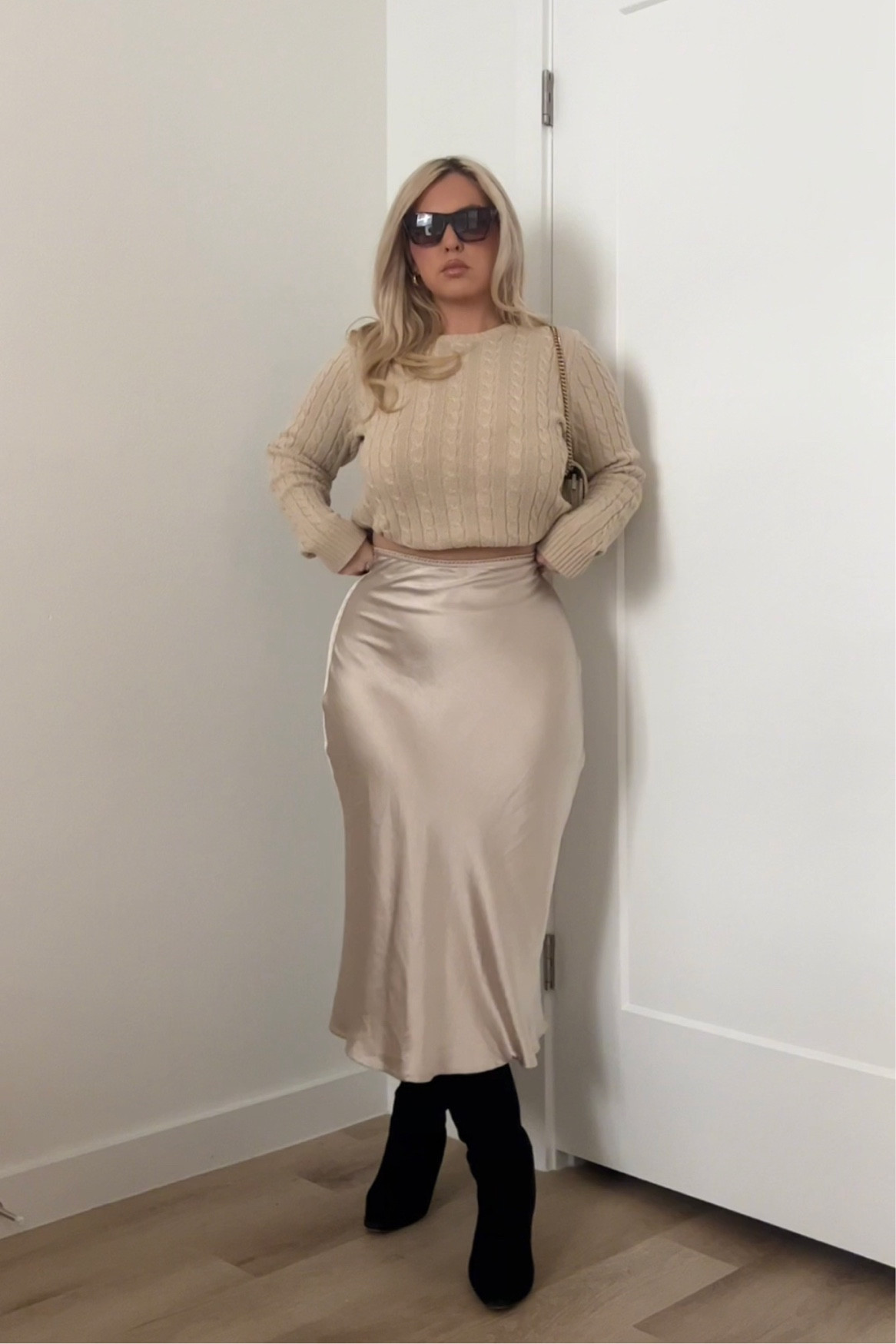 Chic office fall outfit inspo #pinterestoutfits #officeoutfit #chicootd #cybermondaysale #monochromatic #midsizefashion

#LTKCyberWeek #LTKmidsize #LTKHoliday